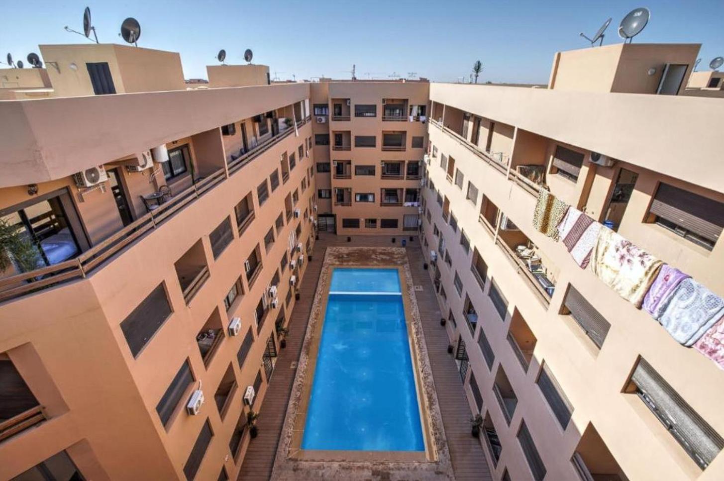 Appartement Gueliz Centre Marrakesh Eksteriør billede